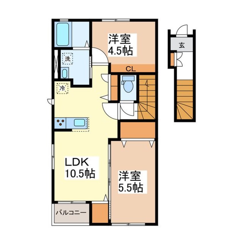 間取図 ハイランドシティＡ