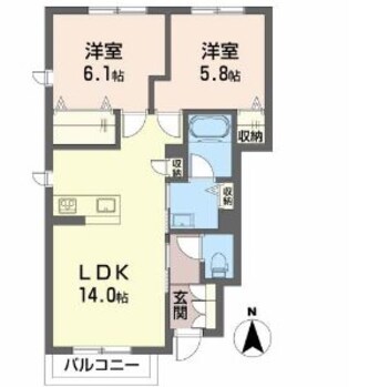 間取図 Arietta