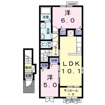 間取図 カーサ　デル　ソル　II
