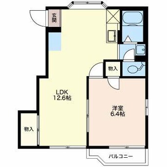 間取図 フォーブルやまとB
