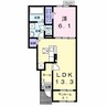 ベラ　フォレスタ 1LDKの間取り