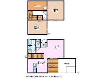 間取図 アパートメント カシータV