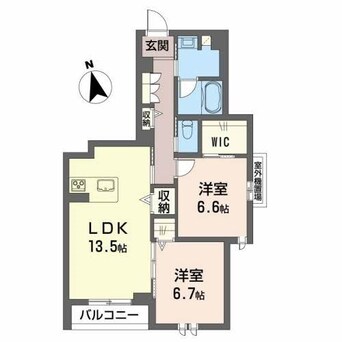 間取図 両島シャーメゾン