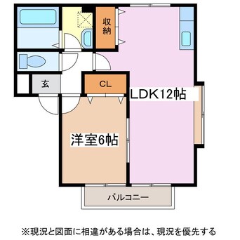 間取図 グランドデュオ