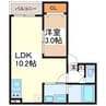 Jack yokota II 1LDKの間取り