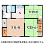 沢村赤羽貸家 3Kの間取り