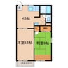 TOWNY・TWIN　B 2Kの間取り