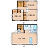 グリーンパーク　A棟 3LDKの間取り