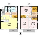 ラフィネの間取図