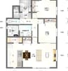 敦森住宅　7 2LDKの間取り