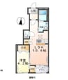 （仮）島内アパート新築 1LDKの間取り