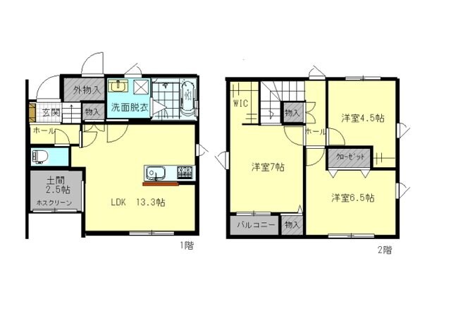 間取り図 ヴィラピーノ