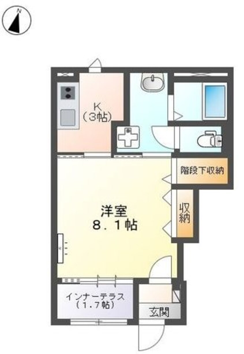 間取図 （仮）庄内アパート新築
