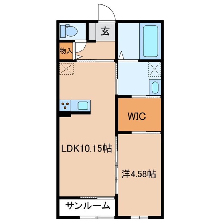 間取図 ウィズハイム西松本