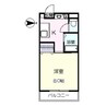 グリーングラス（柴町） 1Kの間取り
