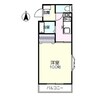 グリーングラス（柴町） 1Kの間取り