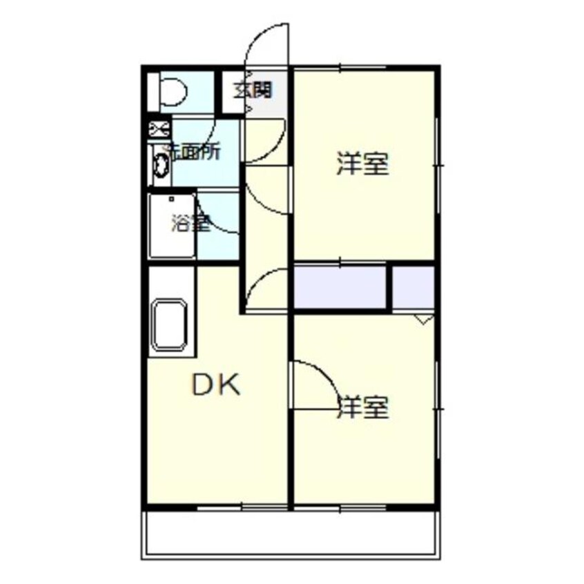 間取図 マンション・アミ（八寸町）