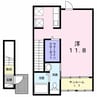 Bonos（連取町） 1Rの間取り