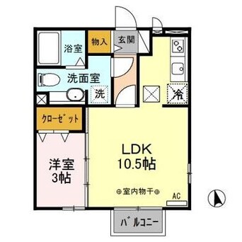 間取図 ルリエール（安堀町）