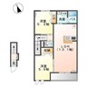 歩（西小保方町） 2LDKの間取り