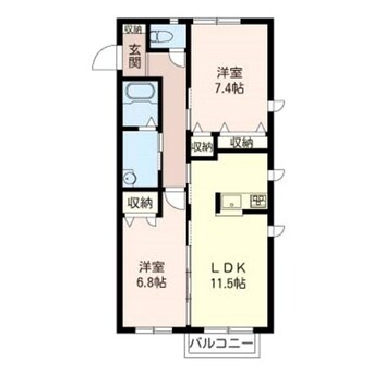間取図 アルタイル（宮子町）