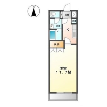 間取図 ファイブ　テン（曲沢町）