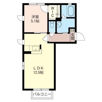 間取図 ケイコーポＣ（三室町）