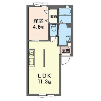 間取図 アークコート（市場町）