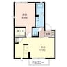 レグレスＹ（茂呂町） 1LDKの間取り
