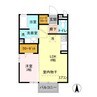 エスプラード（韮塚町） 1LDKの間取り