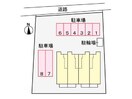 配置図 リアン　ボーテ（八斗島町）