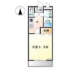 リバーサイド都（宮子町） 1Kの間取り