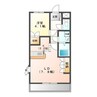 フェリシティ（茂呂町） 1LDKの間取り