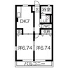 セ・レユニール（八斗島町） 2DKの間取り
