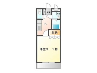 間取図 プリムローズⅠ（太田町）