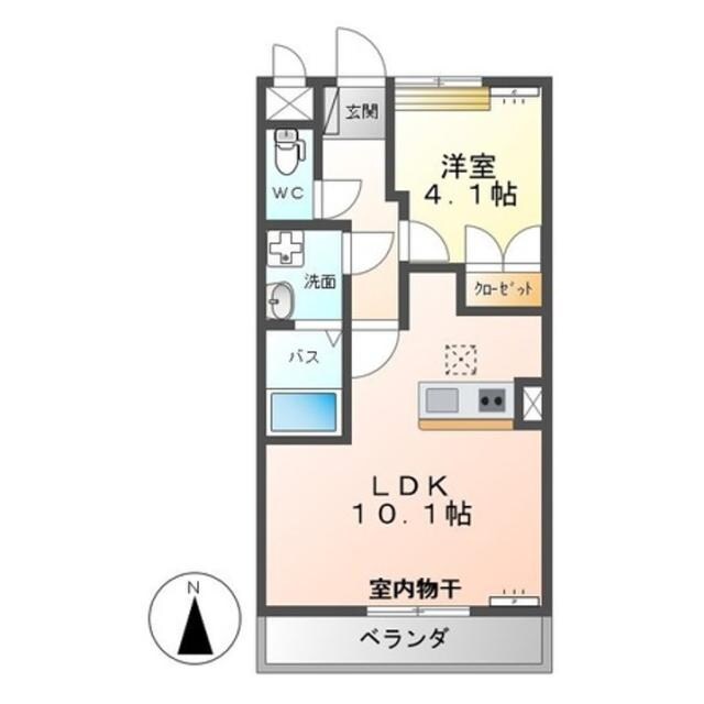 間取り図 グランシャリオ（長沼町）