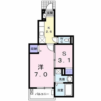 間取図 ハイエストモデッサ（今泉町）