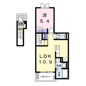 間取図 ハイエストモデッサ（今泉町）