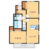 エクセラン（上諏訪町） 2LDKの間取り