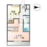 フォレスト・ヴィラ（西小保方町） 1LDKの間取り