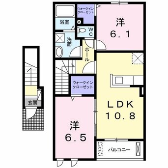 間取図 サンセレーノ光（今泉町）