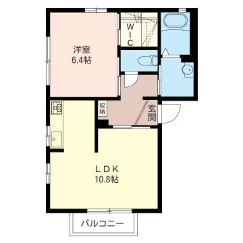 間取図 サファイアB（宮子町）