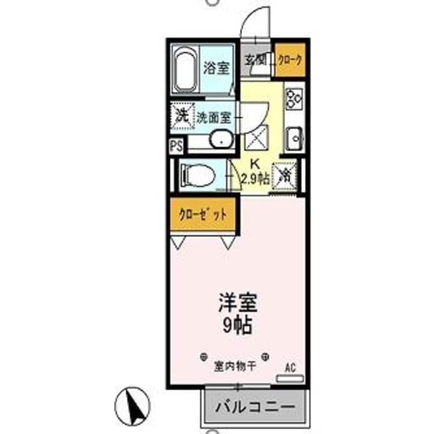 間取図 ローズハイツ（茂呂町）
