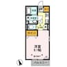 ローズハイツ（茂呂町） 1Kの間取り