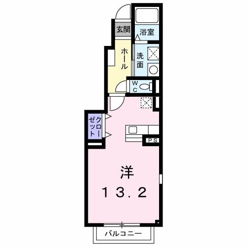 間取り図 スウィート（中央町）