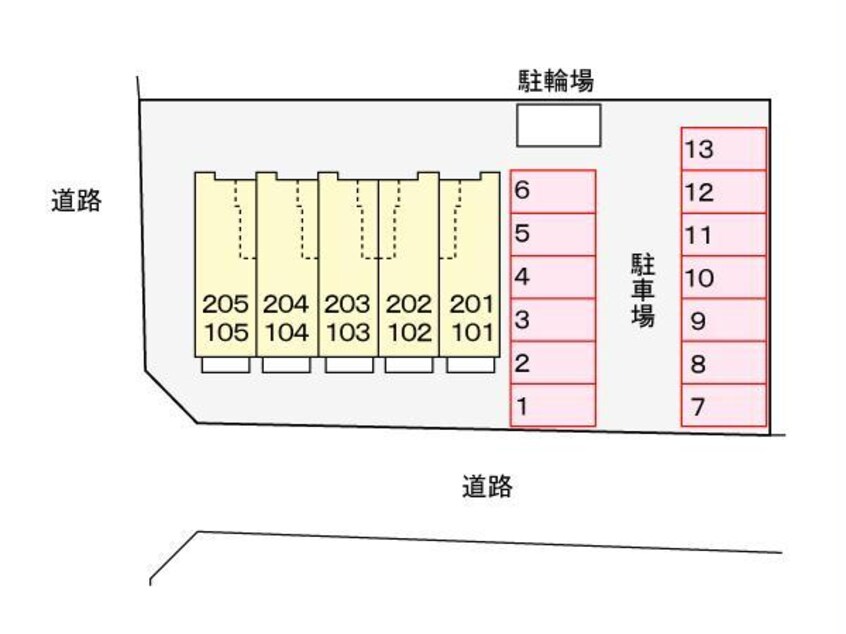 配置図 スウィート（中央町）