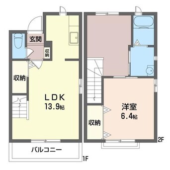 間取図 カルム（境）