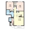 シャーメゾンⅰZ（今泉町） 2LDKの間取り