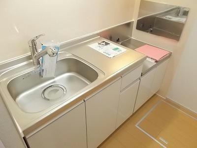 対面式キッチン ル・ヴァンヴェールⅠ（緑町）