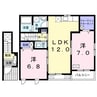 Ｋ’ｓＦｌａｔ 2LDKの間取り